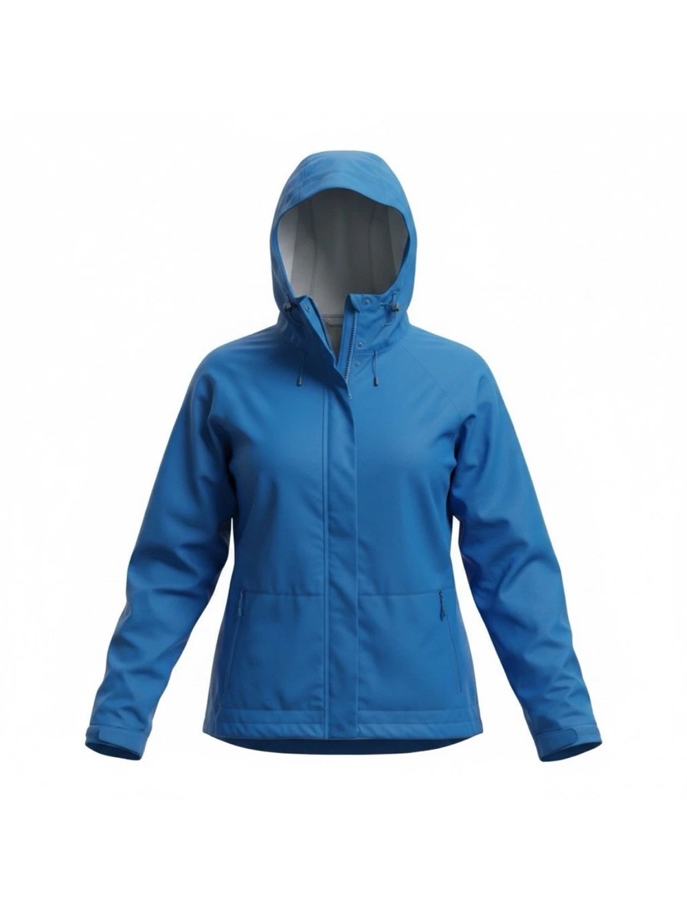 Columbia Waterproof Blue Hooded Women's Jacket